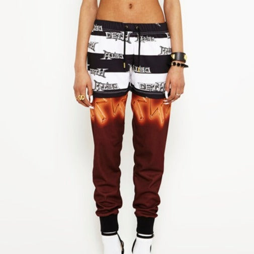GIRLY PRISION SWEATPANTS * Fleece lining sweatpants
