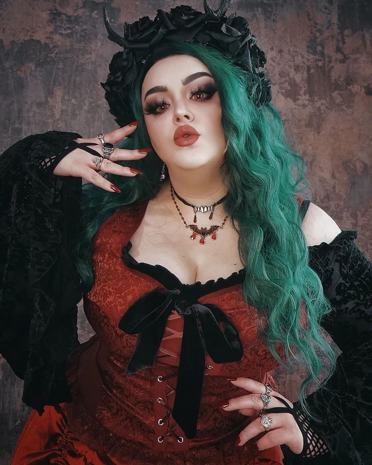 【RESTYLE】カチューシャ*Antlers Roses