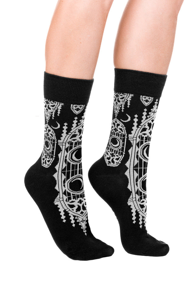 【RESTYLE】ソックス*CATHEDRALIS JACQUARD SOCKS