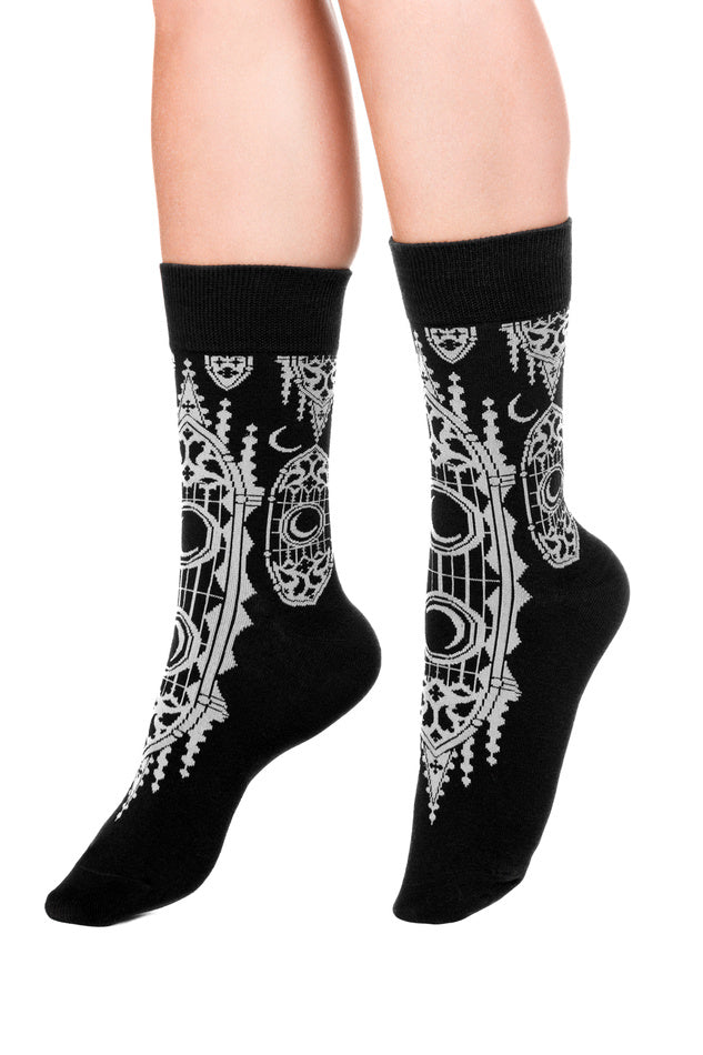 【RESTYLE】ソックス*CATHEDRALIS JACQUARD SOCKS