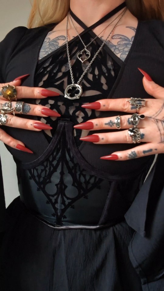 【RESTYLE】ドレス*ENTOMBED DRESS【取寄】
