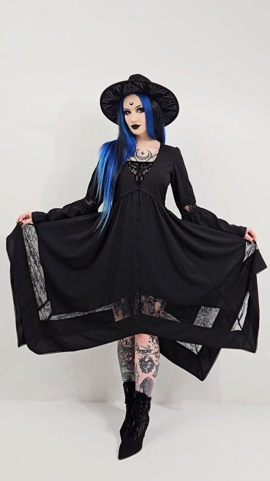 【RESTYLE】ドレス*ENTOMBED DRESS【取寄】