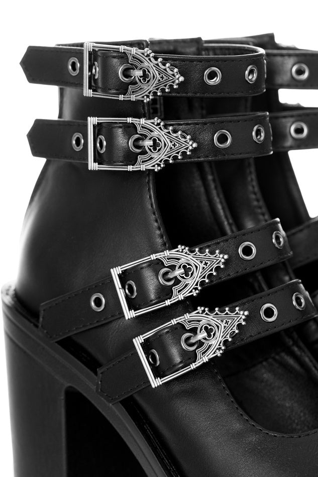 【RESTYLE】シューズ*EVELYNN PLATFORM SHOES【取寄】