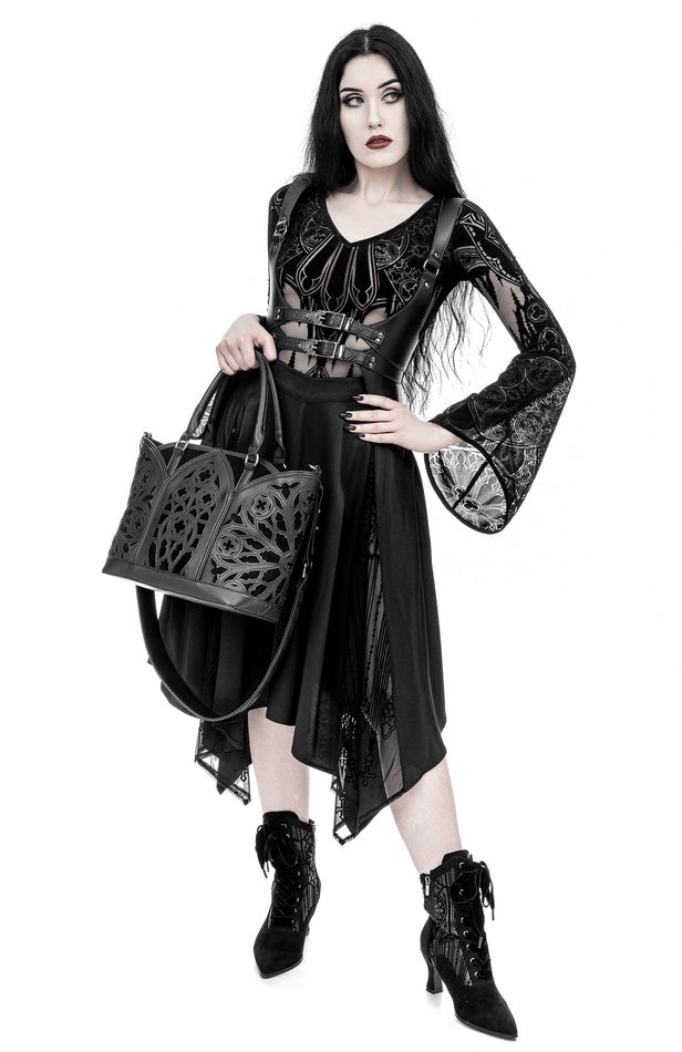 【RESTYLE】トップス*Gothic Chapel Bodysuit Vneck
