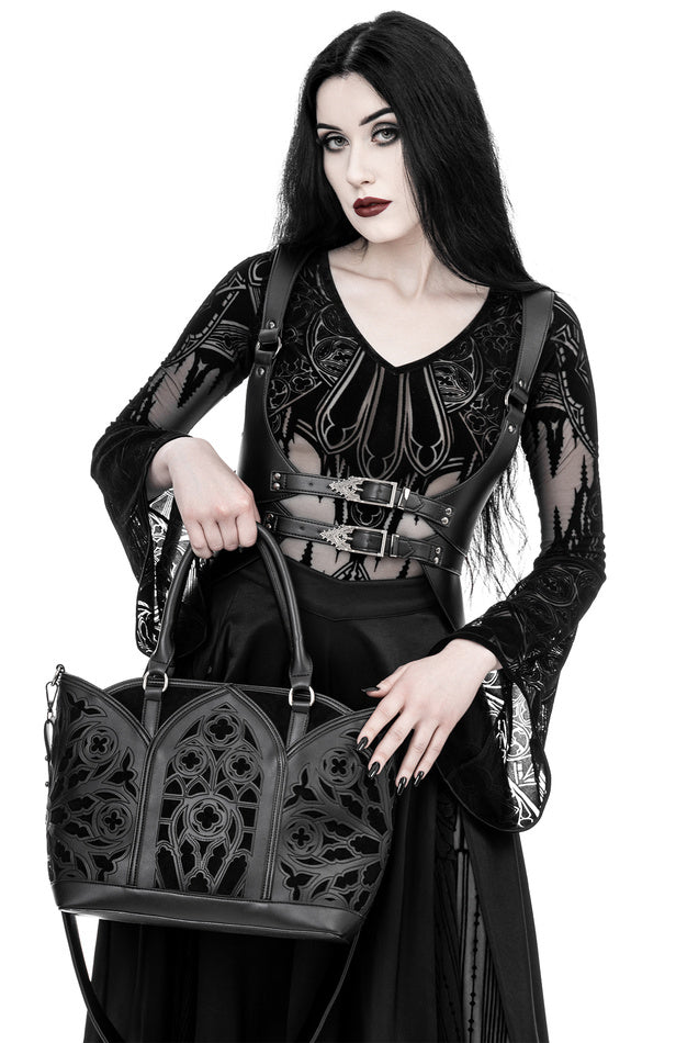 【RESTYLE】トップス*Gothic Chapel Bodysuit Vneck