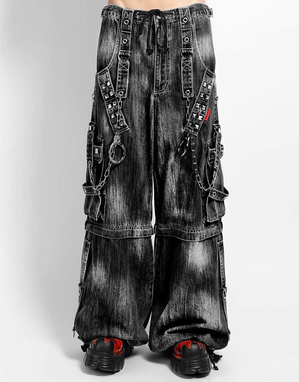 TRIPP NYC】ワイドカーゴパンツ*LOCK UP DENIM PANT STORM WASH TRIPP NYC】ワイドカーゴパンツ*LOCK UP DENIM PANT STORM WASH