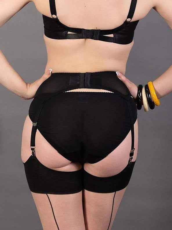 【WHAT KATIE DID】ガーターベルト*Maitresse Narrow Suspender Belt L2122【取寄】