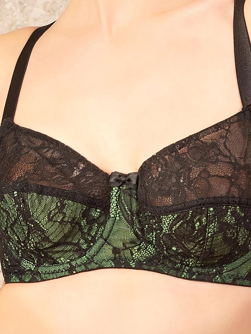 【WHAT KATIE DID】ブラジャー*Debra 1950s Green Bra L6101GL【取寄】