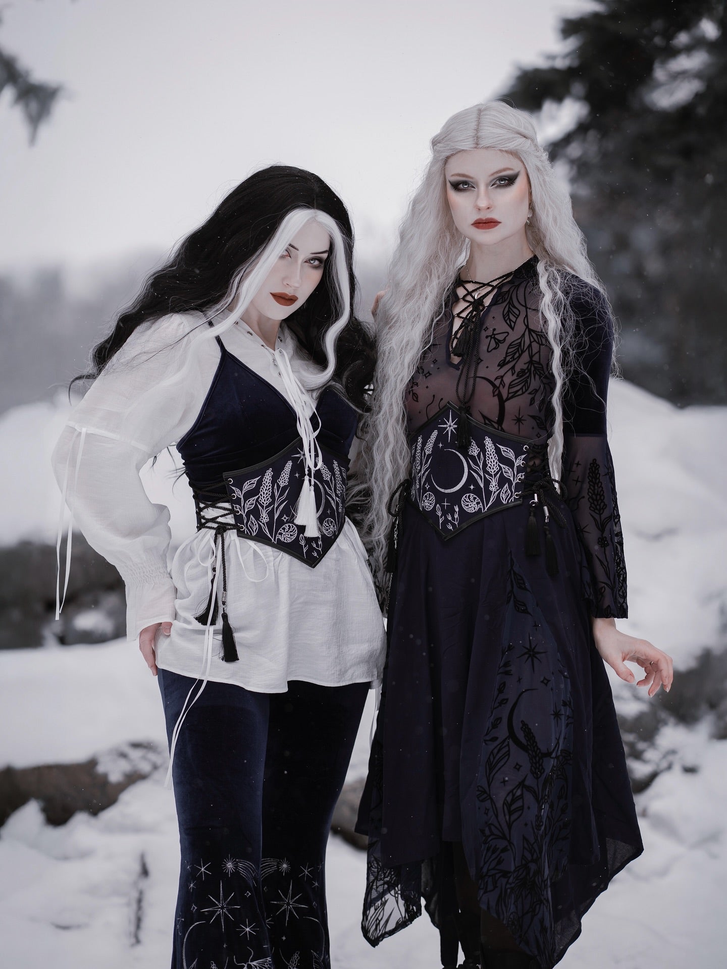 【RESTYLE】スカート*LUMINARY MIDI SKIRT【取寄】