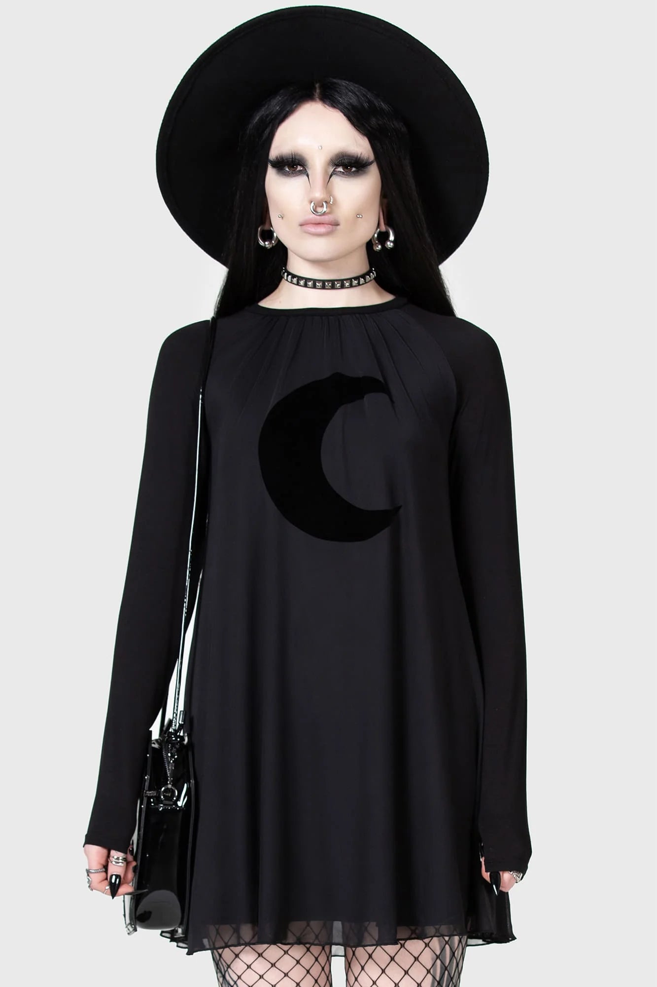 【KILL STAR】Lunar Apex Raglan Dress*チュニック丈ラグランドレス