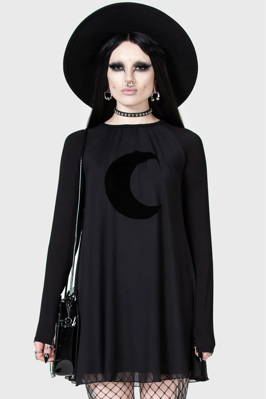 【KILL STAR】Lunar Apex Raglan Dress*チュニック丈ラグランドレス