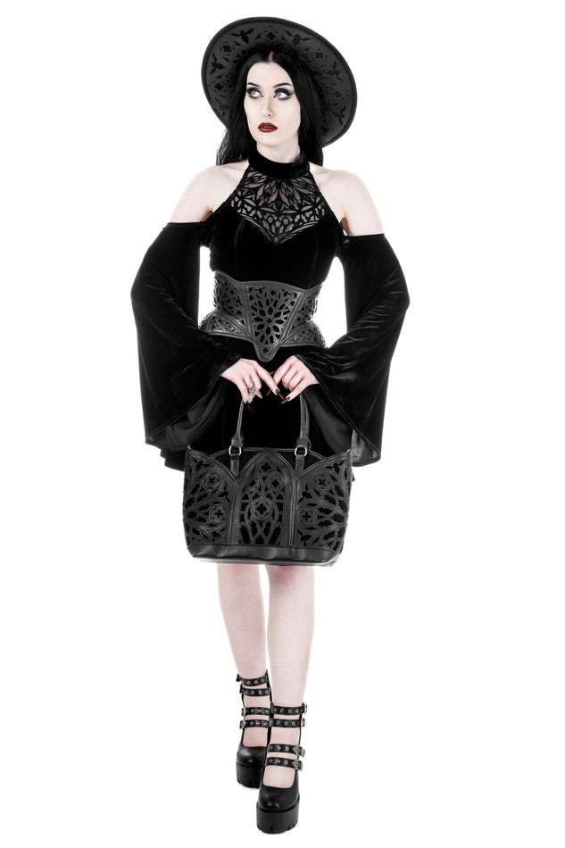 【RESTYLE】ドレス*ROSARIUM MINI DRESS【取寄】
