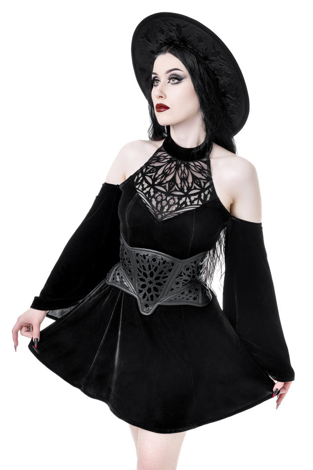 【RESTYLE】ドレス*ROSARIUM MINI DRESS【取寄】
