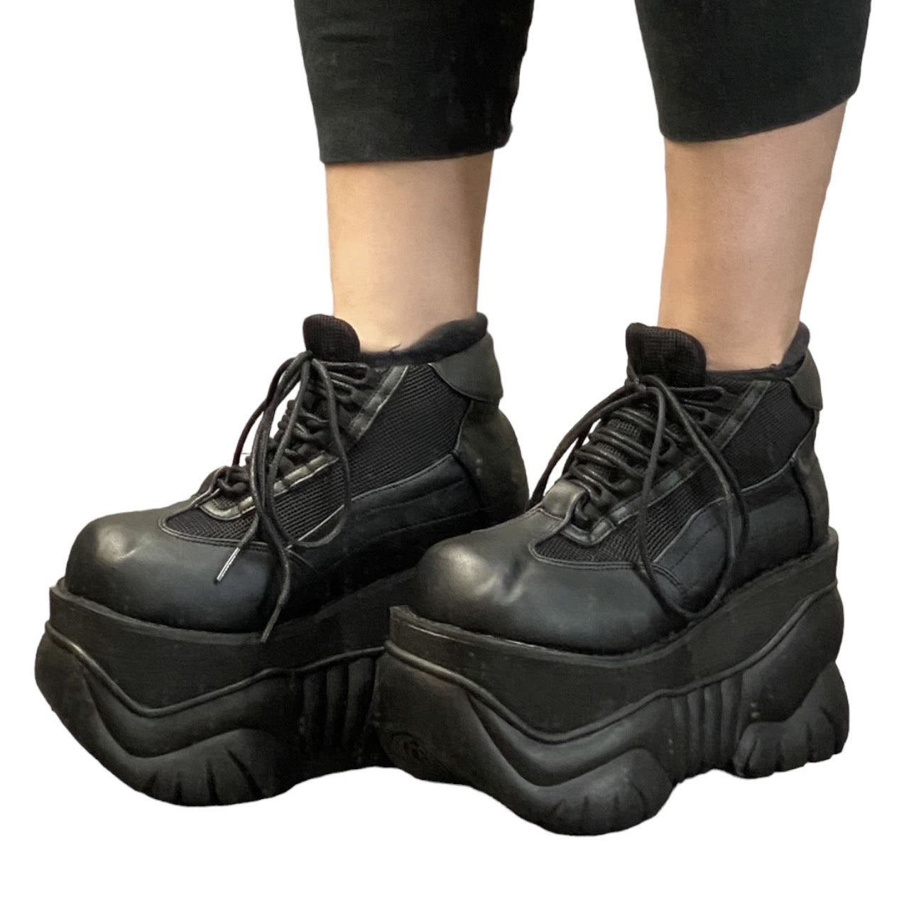 Platform sneakers *BOXER-01/B/PU