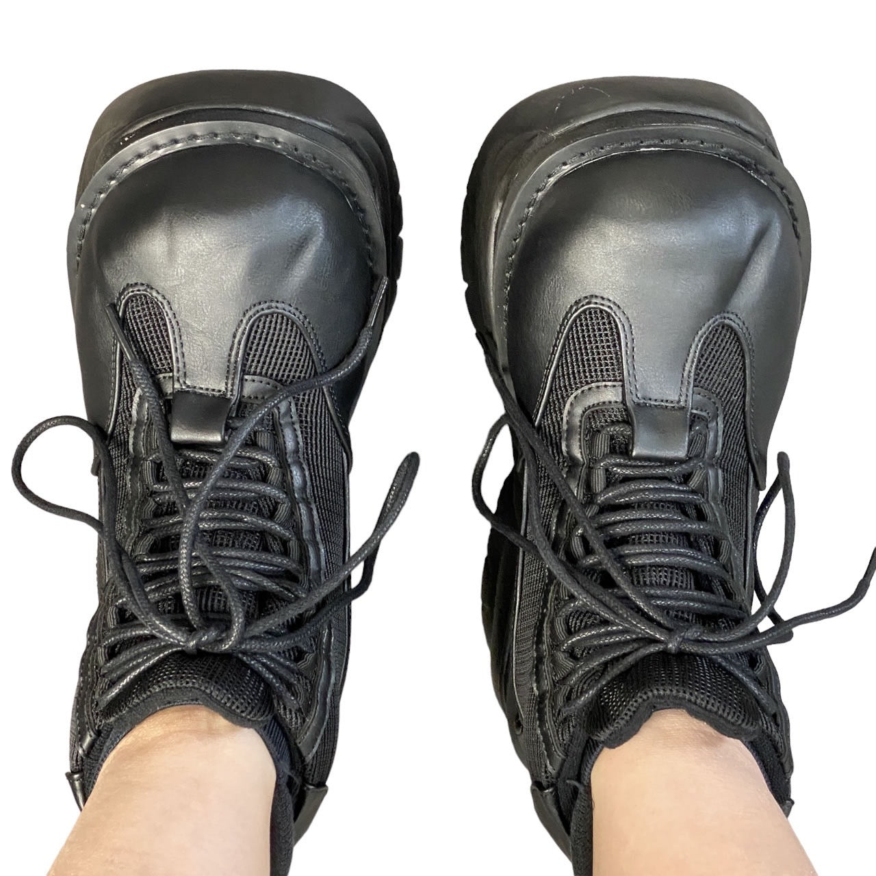 Platform sneakers *BOXER-01/B/PU