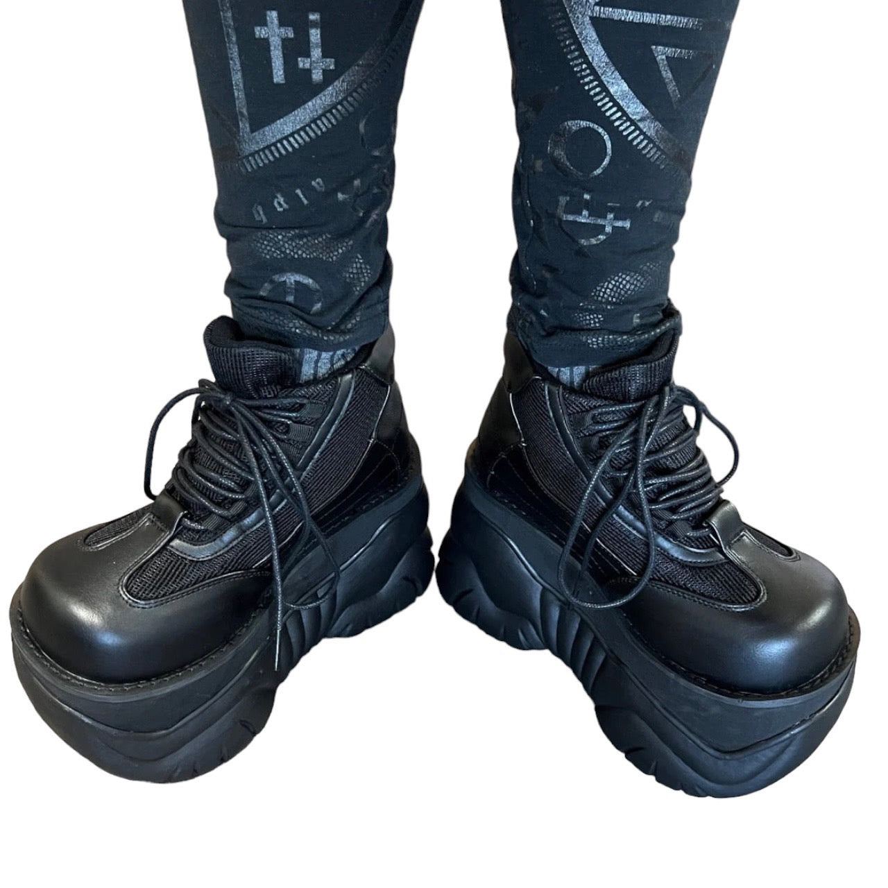 Platform sneakers *BOXER-01/B/PU