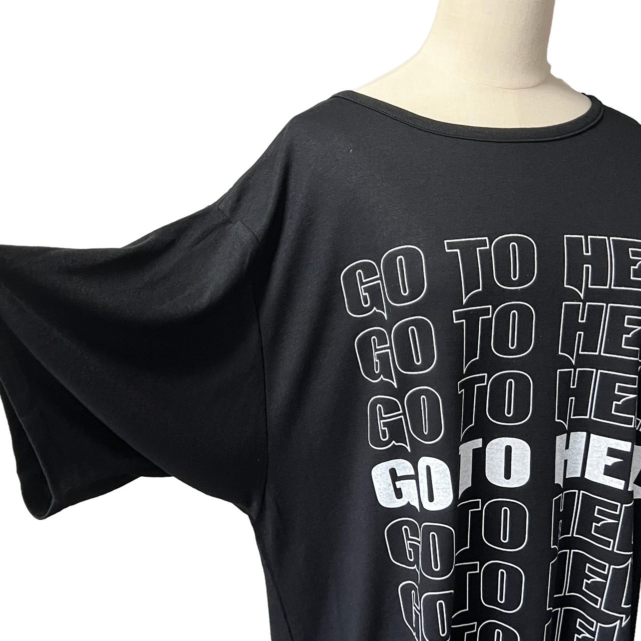 【FAR STAR】BIG フィッシュテイルTシャツ（GO TO HELL）