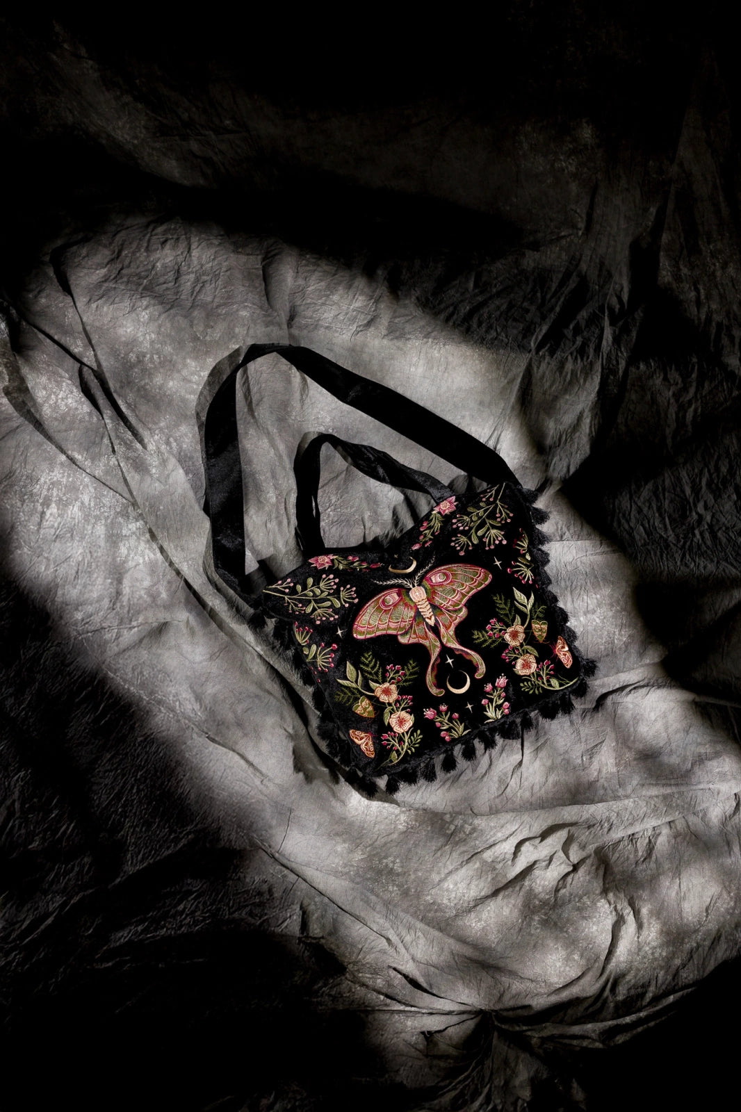 【RESTYLE】バッグ*WILDERWOOD VELVET BAG