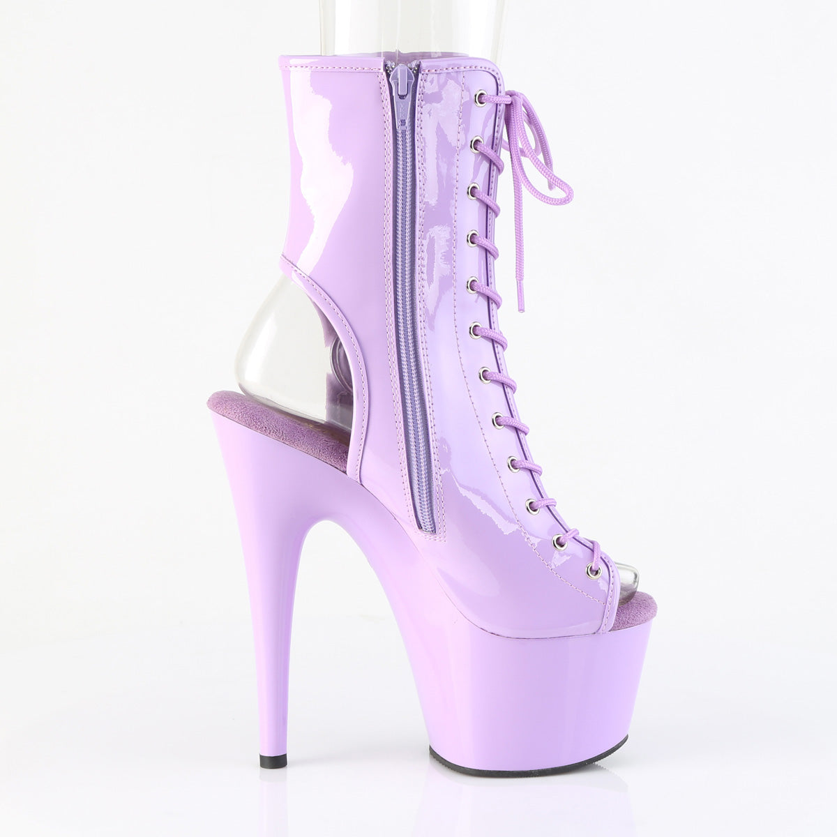 【PLEASER】ADORE-1016 プラットフォームシューズ Lavender Pat/Lavender【取寄】