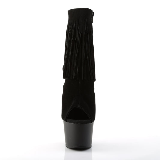 【PLEASER】ADORE-1019 シューズ Blk Suede/Blk Matte【取寄】