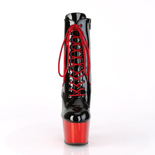 【PLEASER】ADORE-1020 シューズ Blk Pat/Red Chrome【取寄】