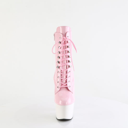 【PLEASER】ADORE-1020 シューズ B. Pink Pat/Wht【取寄】