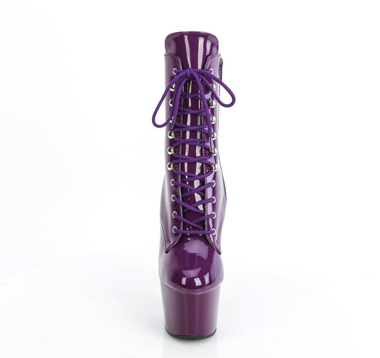 【PLEASER】ADORE-1020 プラットフォームシューズ Purple Pat/Purple【取寄】