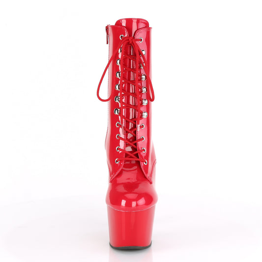 【PLEASER】ADORE-1020 プラットフォームシューズ Red Pat/Red【取寄】