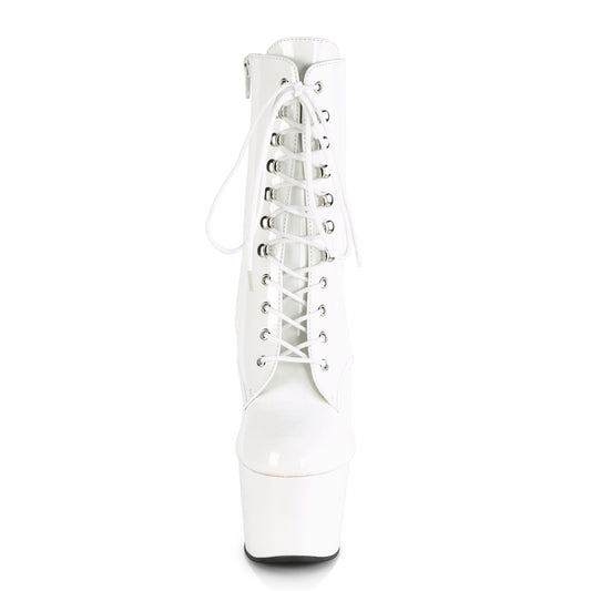 【PLEASER】ADORE-1020 シューズ Wht Pat/Wht【取寄】
