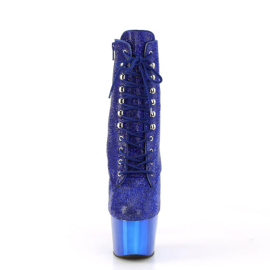 【PLEASER】ADORE-1020CHRS シューズ Royal Blue RS/Royal Blue Chrome【取寄】