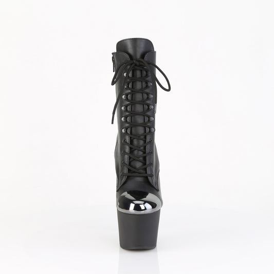 【PLEASER】ADORE-1020ESC シューズ Blk Faux Le/Blk Matte【取寄】