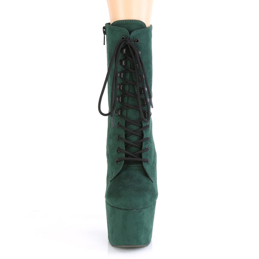 【PLEASER】ADORE-1020FS プラットフォームシューズ Emerald Green F.Suede/Emerald Green F.Suede【取寄】