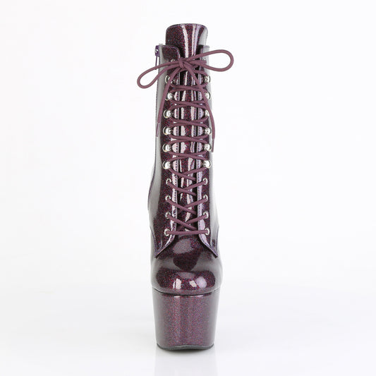 【PLEASER】ADORE-1020GP プラットフォームシューズ Eggplant Glitter Pat/M【取寄】
