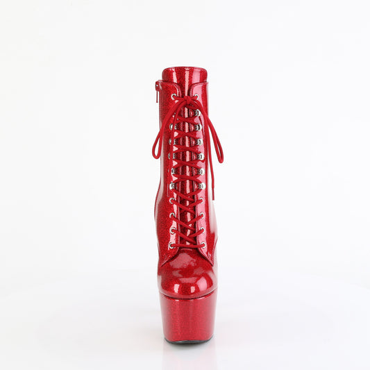 【PLEASER】ADORE-1020GP シューズ Ruby Red Glitter Pat/M【取寄】