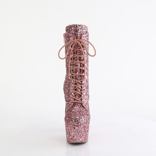 【PLEASER】ADORE-1020GWR シューズ Rose Gold Glitter/Rose Gold Glitter【取寄】