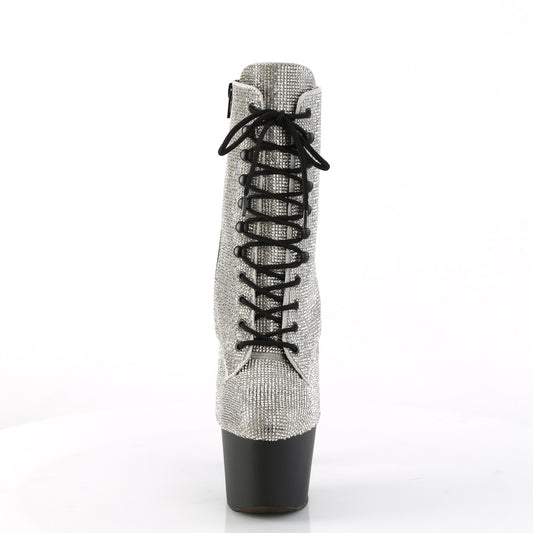 【PLEASER】ADORE-1020RS プラットフォームシューズ Slv RS/Black Matte【取寄】