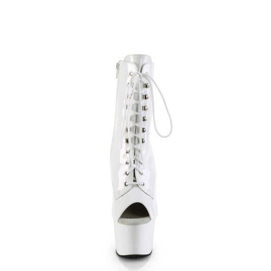 【PLEASER】ADORE-1021 シューズ Wht Pat/Wht【取寄】