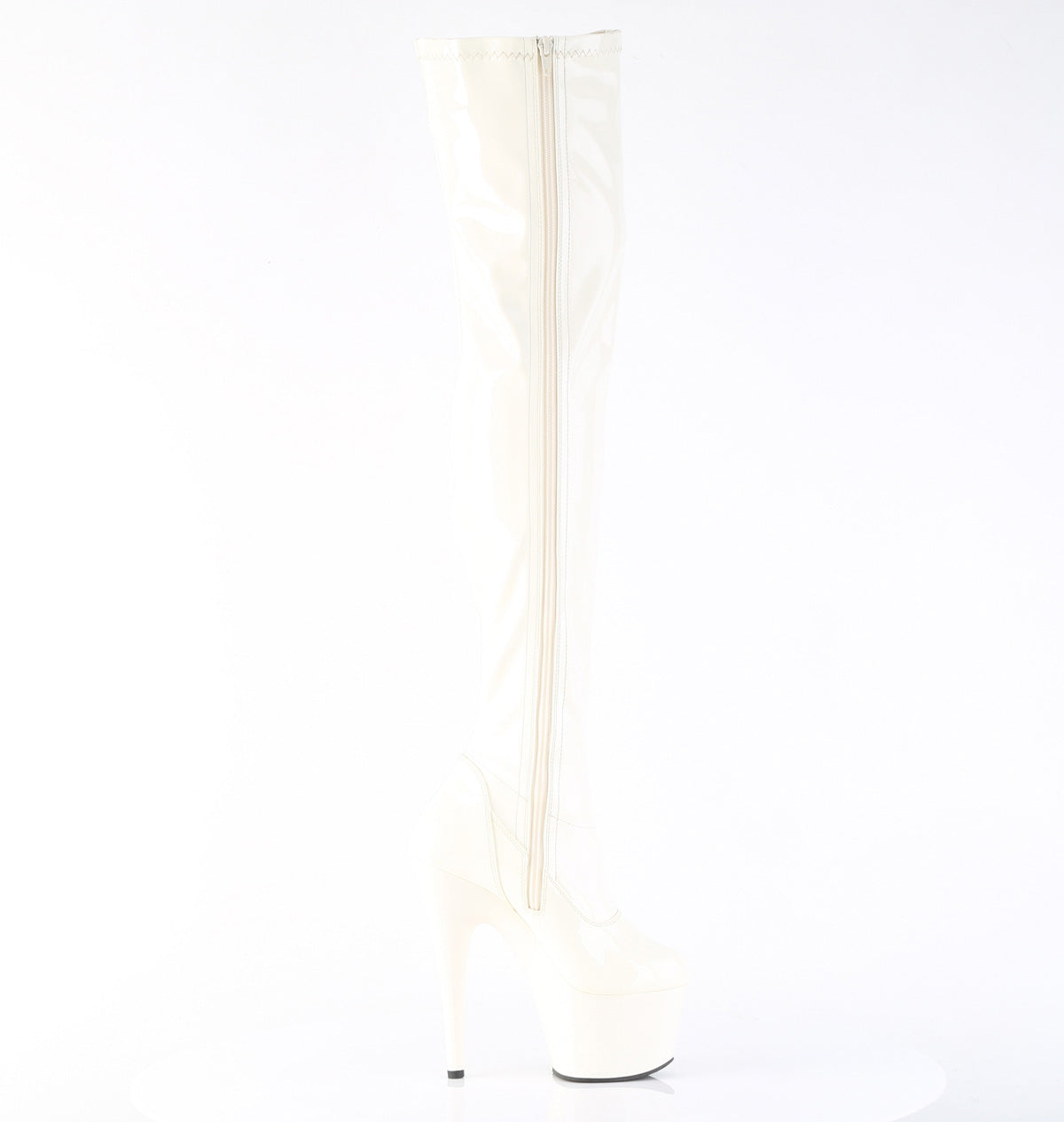 【PLEASER】ADORE-3000 プラットフォームシューズ Off-Wht Pat/Off-Wht【取寄】