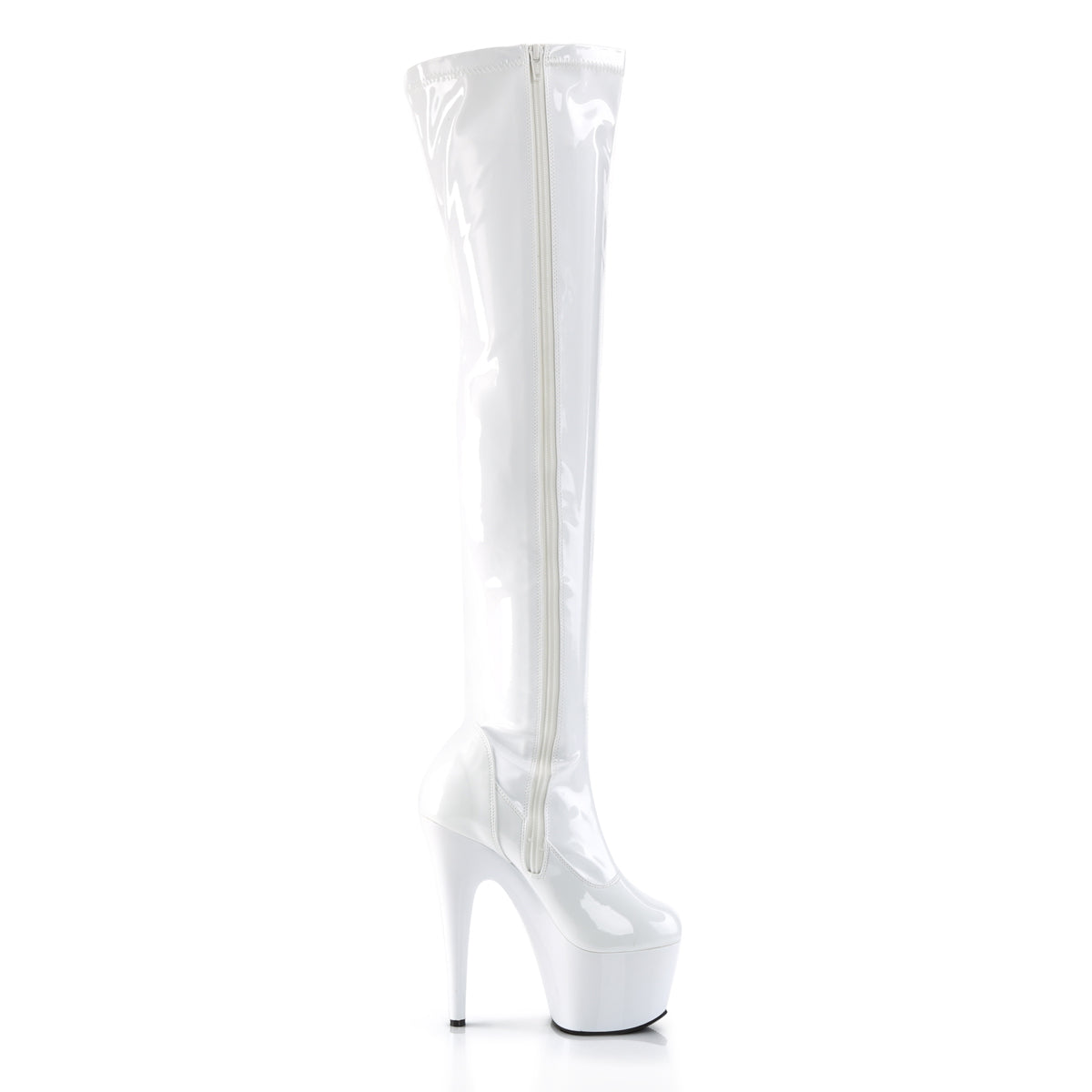 【PLEASER】ADORE-3000 プラットフォームシューズ Wht Str Pat/Wht【取寄】