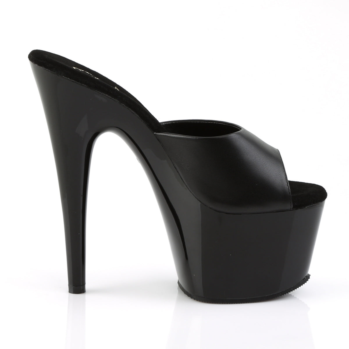 【PLEASER】ADORE-701 プラットフォームシューズ Blk Leather/ Blk【取寄】