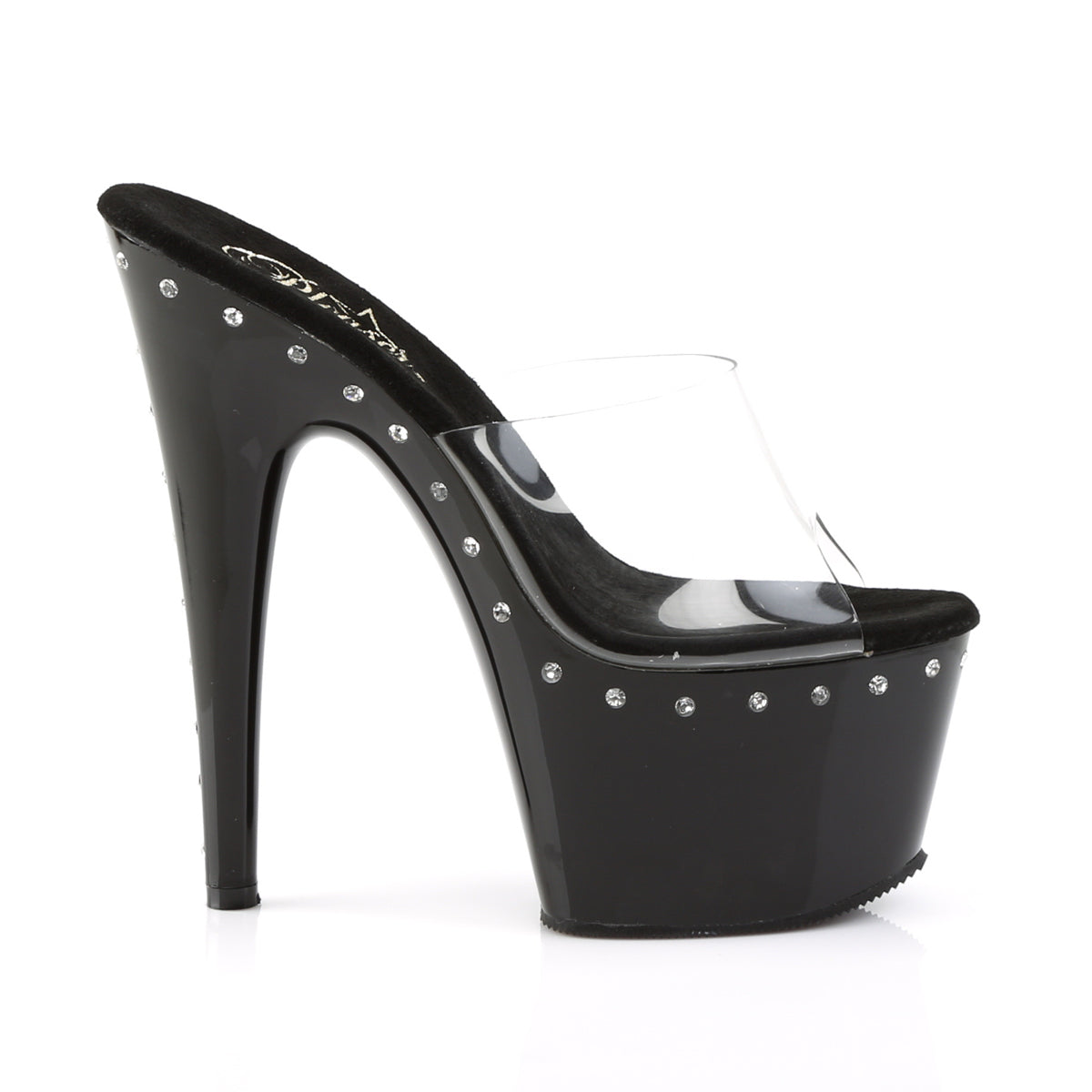 【PLEASER】ADORE-701LS プラットフォームシューズ Clr/Blk【取寄】