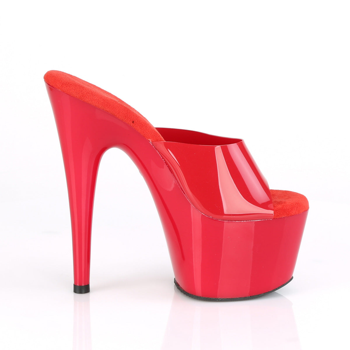 【PLEASER】ADORE-701N プラットフォームシューズ Red (Jelly-Like) TPU/Red【取寄】