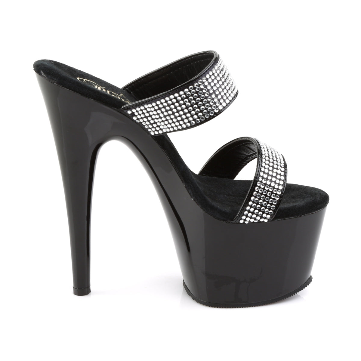 【PLEASER】ADORE-702-2 プラットフォームシューズ Blk/Blk【取寄】
