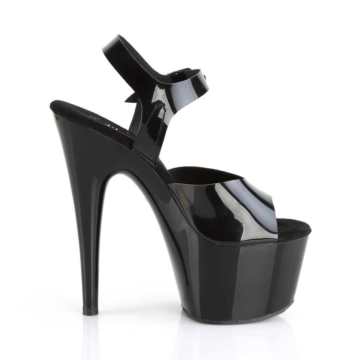 【PLEASER】ADORE-708N プラットフォームシューズ Blk (Jelly-Like) TPU/Blk【取寄】