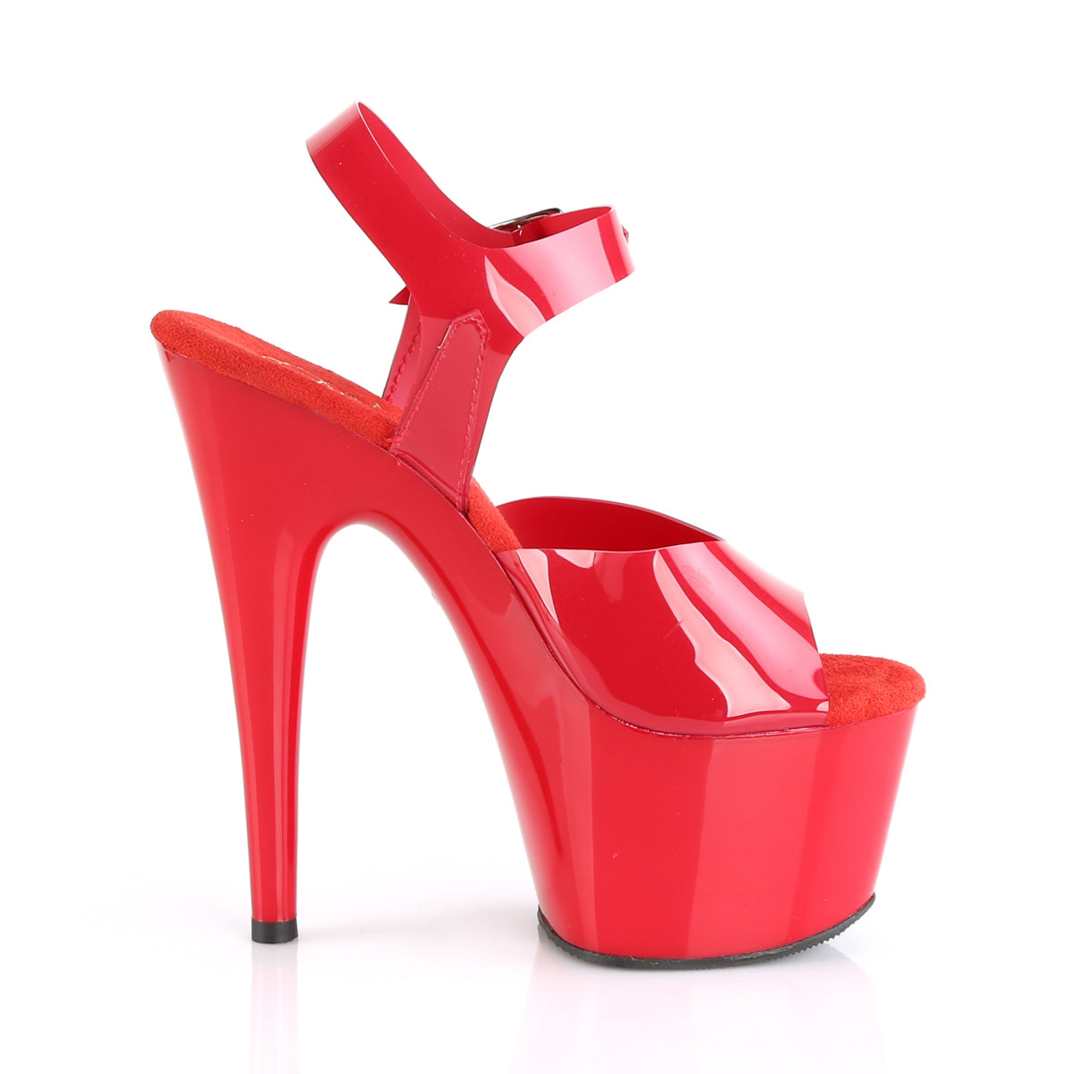【PLEASER】ADORE-708N プラットフォームシューズ Red (Jelly-Like) TPU/Red【取寄】