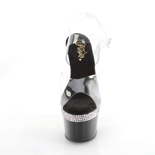 【PLEASER】ADORE-708PHRS シューズ Clr/Blk【取寄】