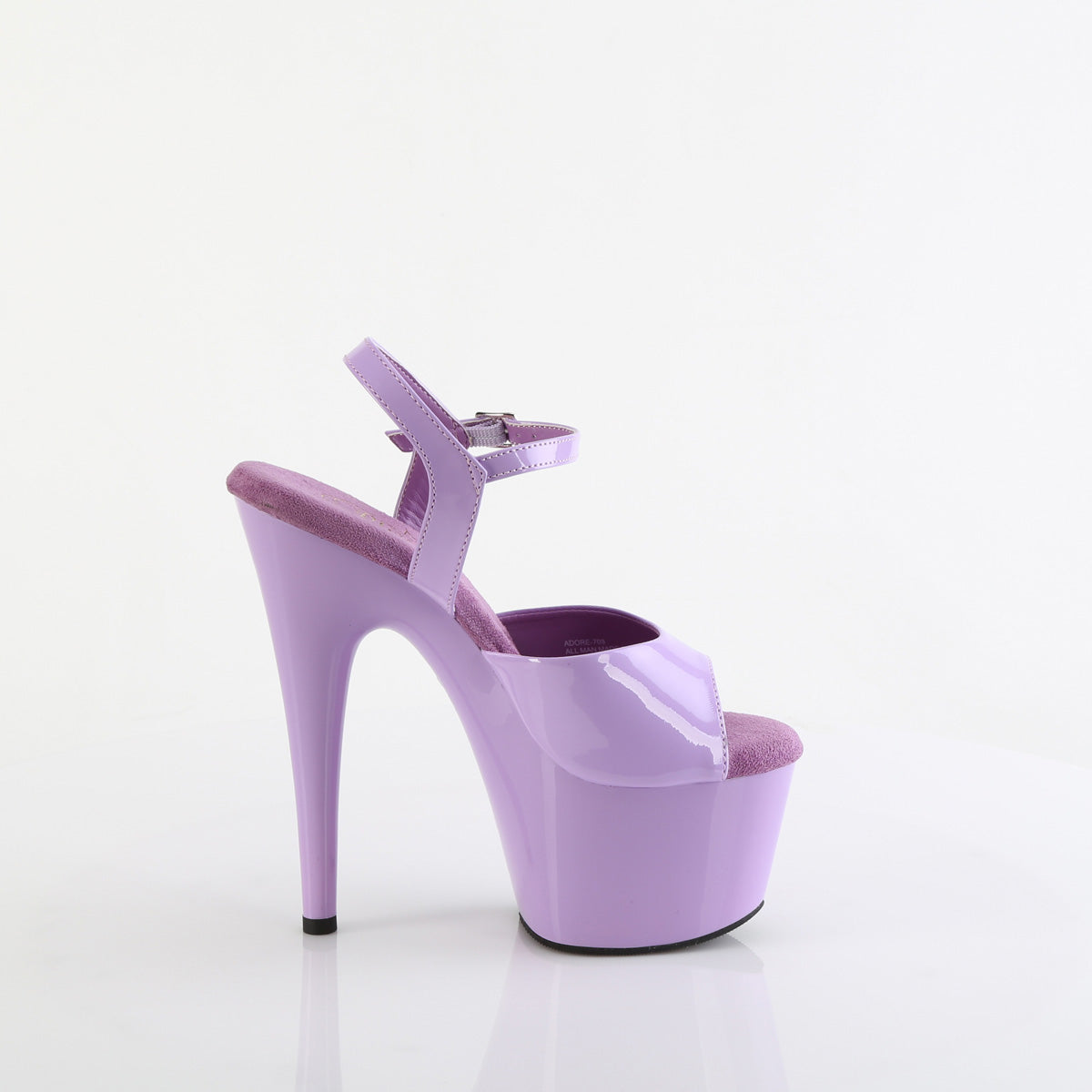 【PLEASER】ADORE-709 プラットフォームシューズ Lavender Pat/Lavender【取寄】