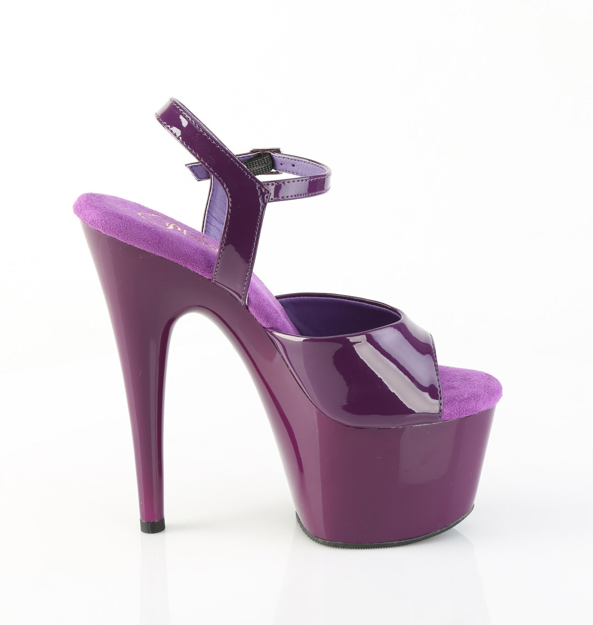 【PLEASER】ADORE-709 プラットフォームシューズ Purple Pat/Purple【取寄】