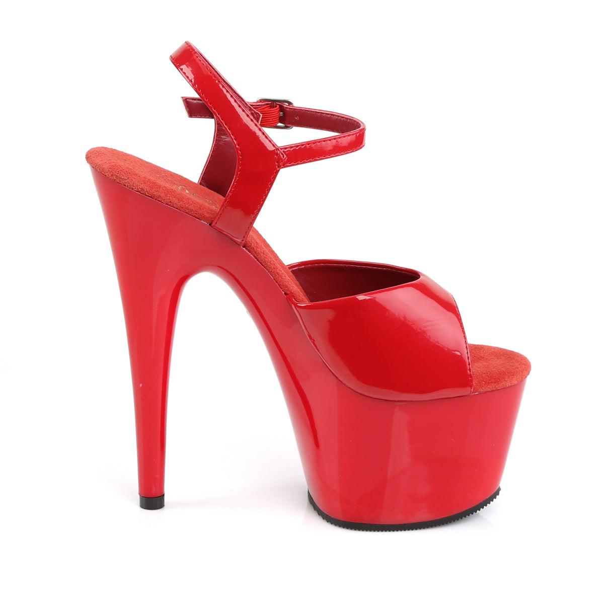 【PLEASER】ADORE-709 プラットフォームシューズ Red/Red【取寄】