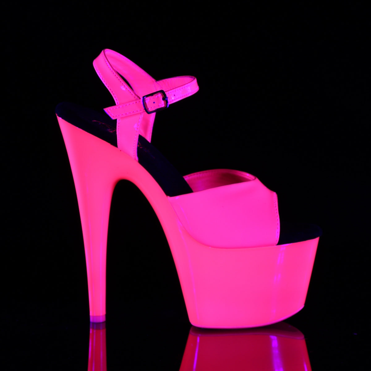 【PLEASER】ADORE-709UV プラットフォームシューズ Neon H. Pink Pat/Neon H. Pink【取寄】